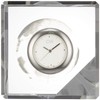 Narumi GW1000-11055 Glass Works 3D Earth Cube Clock, 2.6 inches