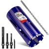 DaduoRi 4-1/4" Pro Dry Core Drill Bit with Pilot Bit