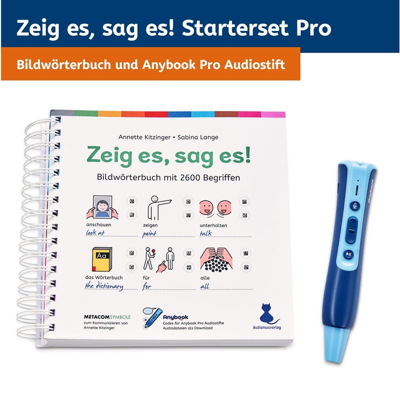 Anybook Pro Starter Set "Show it, Sag es!": The Set