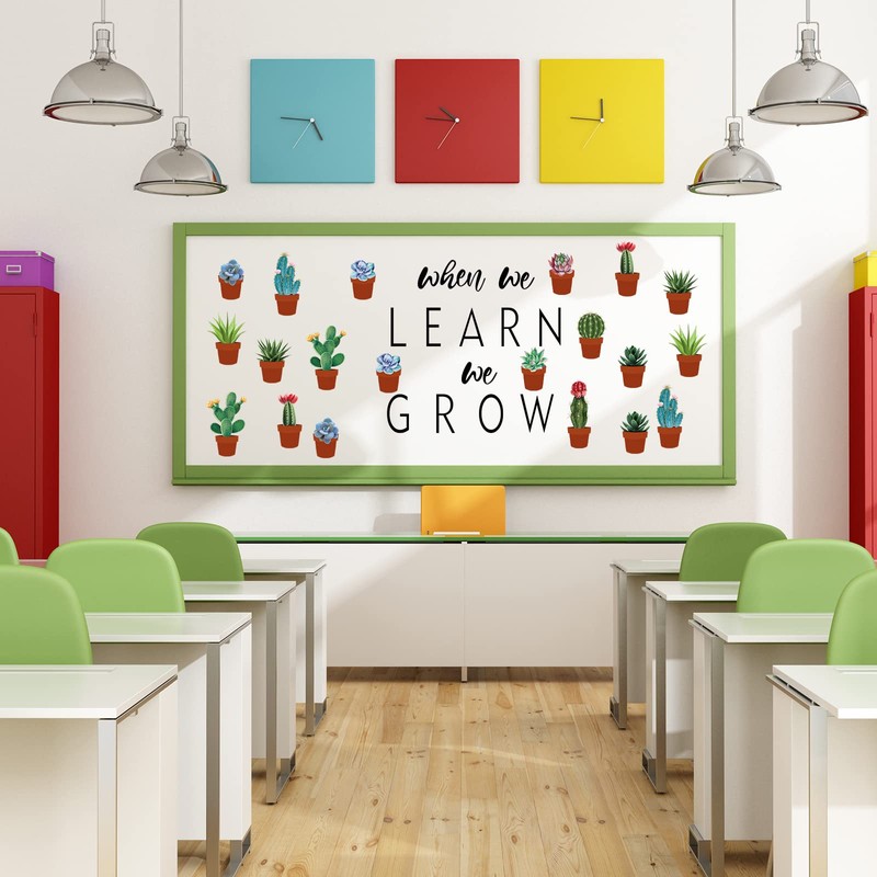 TaoBary 25 Pcs Succulents Cutouts Set Rustic Bloom Succulents Potted