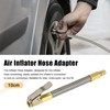 X AUTOHAUX 2pcs 10cm Car Tire Air Inflator Hose Adapter