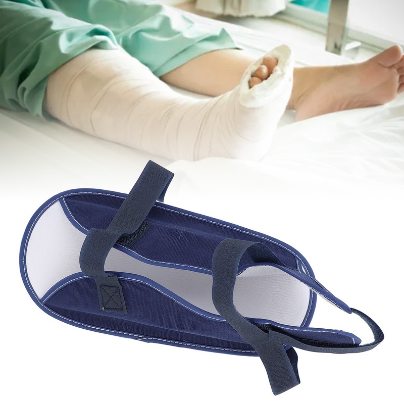 Plaster Cast Shoes Thick Soled Open Toe Heel Broken Foot