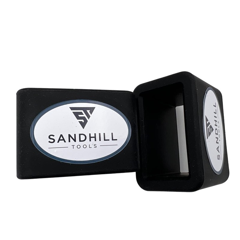 Sandhill Tools Car Seat Belt Buckle Holder, Flexible Silicone Buckle,