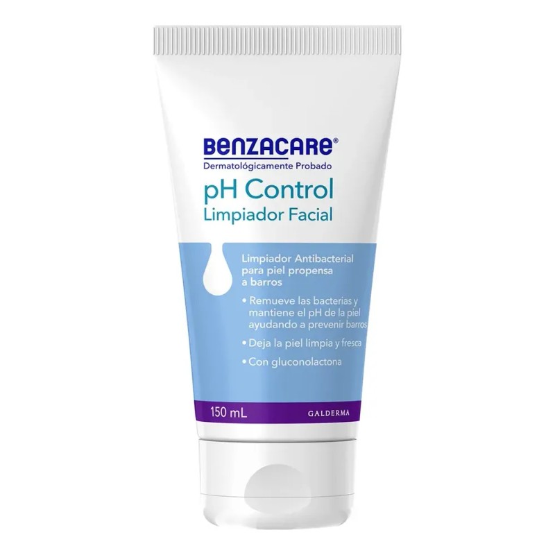Limpiador Facial Benzacare Ph Control Antiacné 150 Ml Grasa Día/noche