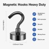 Grtard 20 Pack Magnetic Hooks Heavy Duty 25Lbs Strong Magnet