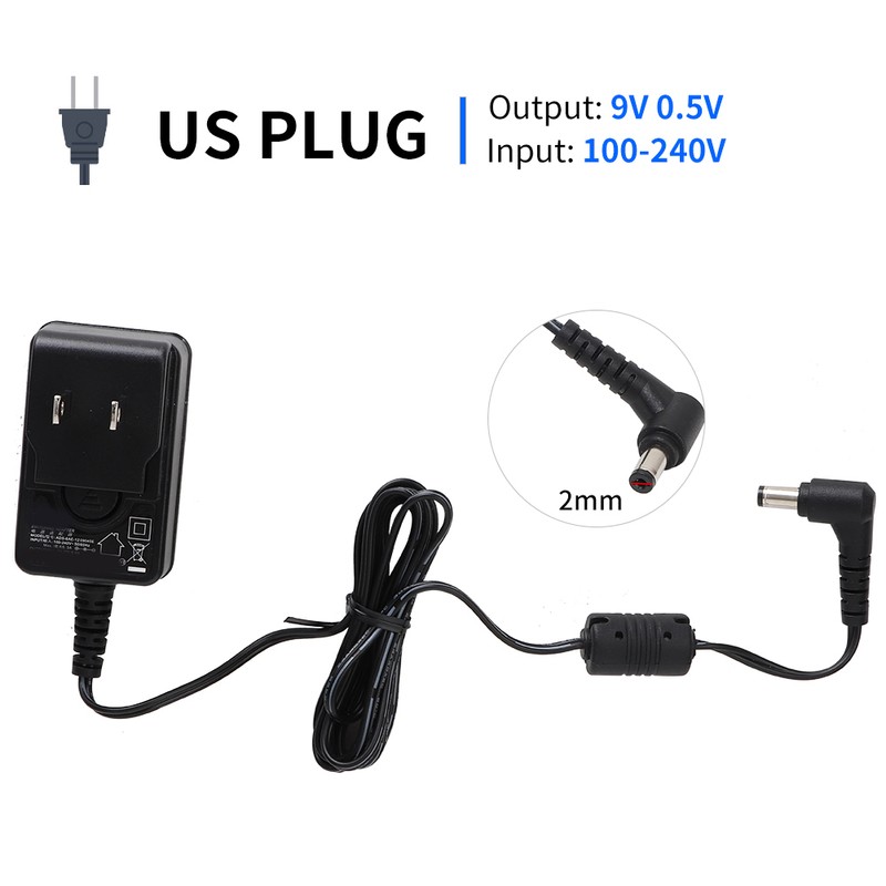 Universal 9V Electric Guitar Power Supply Adapter for Guitars Effects