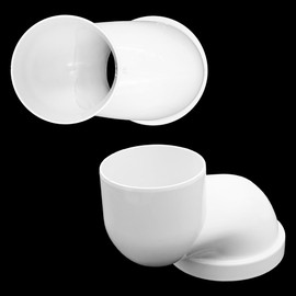 Hsthe Sea 100mm PVC Toilet Offset Misaligned Toilet Bowl Connector Smooth Floor Pipe