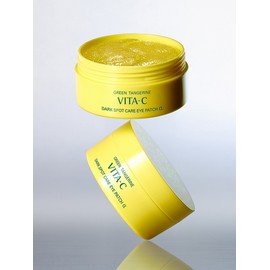 Green Tangerine Vita C Moisture Eye Patch Alpha 25AD (60 sheets) / 청귤 비타C 수분 아이 패치 알파 25AD (60매)
