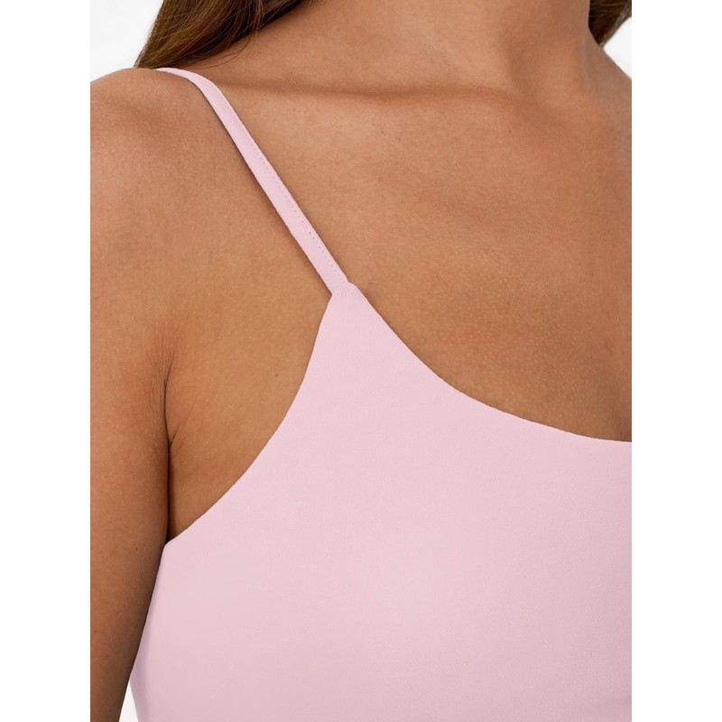 Trendy Queen Womens Double Lined Adjustable Spaghetti Strap Tank Tops
