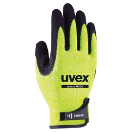 Uvex Synexo M500 Padded Cut Protection Gloves - Yellow/Black - Size 09 (L)