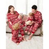 PATPAT Matching Christmas Pjs for Family Pajamas Set Snowflakes Christmas