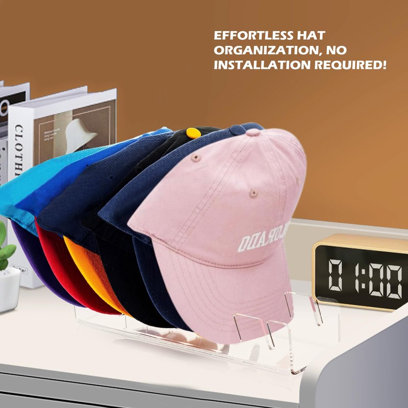 Hat Racks for Baseball Caps，Hat Organizer for Baseball Caps for