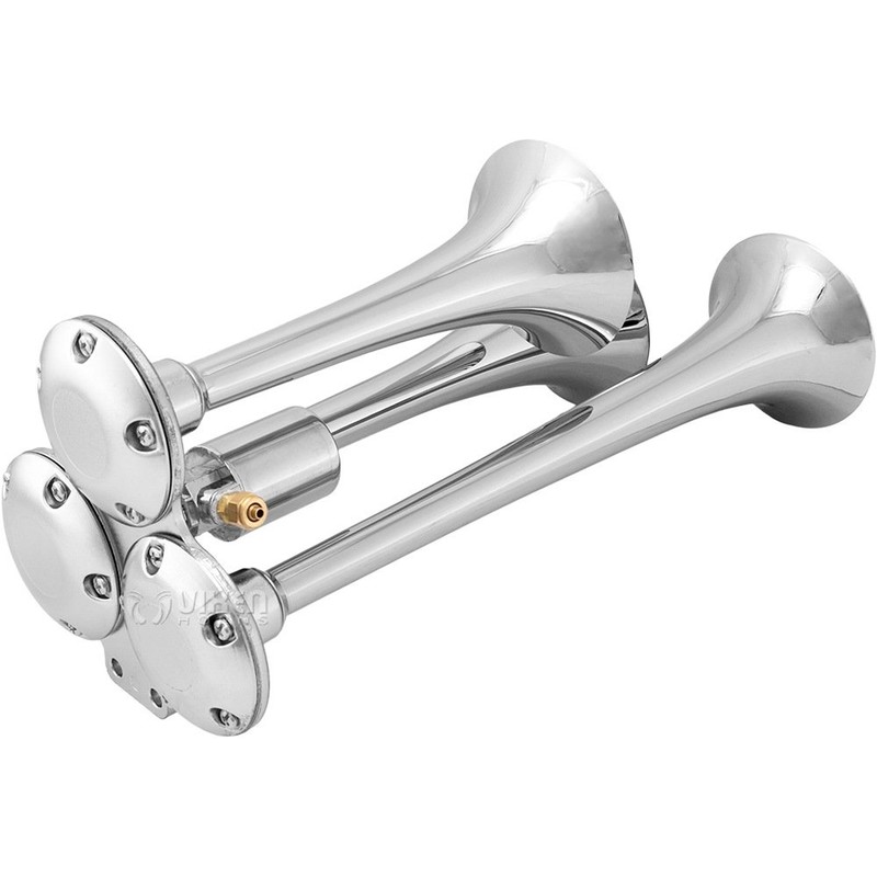 Vixen Horns Train Horn for Truck/Car. 3 Air Horn Chrome