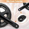 X AUTOHAUX Bicycle Cycling Crank Boot Protector Mountain Bike Gel