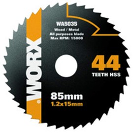 WORX WA5035 85mm 44T HSS Blade