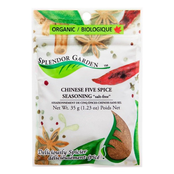 Splendor Garden Organic Chinese Five Spice Seasoning 35g