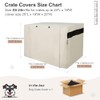 HiCaptain HiCaptain Polyester 24in Dog Crate Cover - Durable Windproof