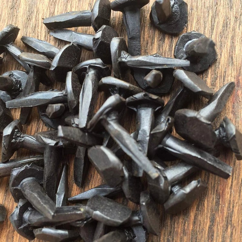 OLD NAIL SOURCE 5/8" Steel Decorative Rose Head Nails -