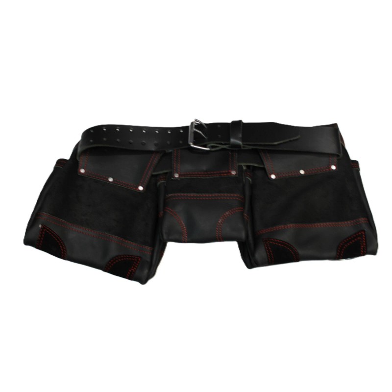 Seven Star Tools Genuine Leather Framer’s Tool Belt – Black