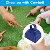 suiwotin 6 Pack Metal Cowbells with Handle, 3 Inch Loud