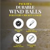 Wind Cricket Balls - Indoor & Outdoor Soft Training Cricket
