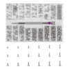 500 Small Screws, Tiny Screws for Electronics Glasses Screws Set,