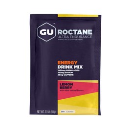 GU Energy Roctane Ultra Endurance Energy Drink Mix, 10 Single-Serving Packets, Lemon Berry