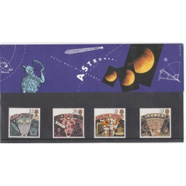 1990 ASTRONOMY STAMPS Presentation Pack