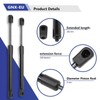 GNXfixt 2 x gas spring bonnet damper front left and