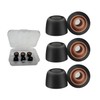 Three Pairs of Foam Noise Reduction net earplugs Suitable for