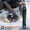 Bafang E-Bike Crank Arm Aluminium Alloy Right Single Chain Crank