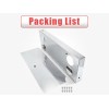 Tail Light Panel Stainless Steel with Four 4.49" and Six