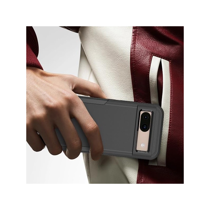 ZUSLAB Rugged Case for Pixel 8a Defender Protective Heavy Duty