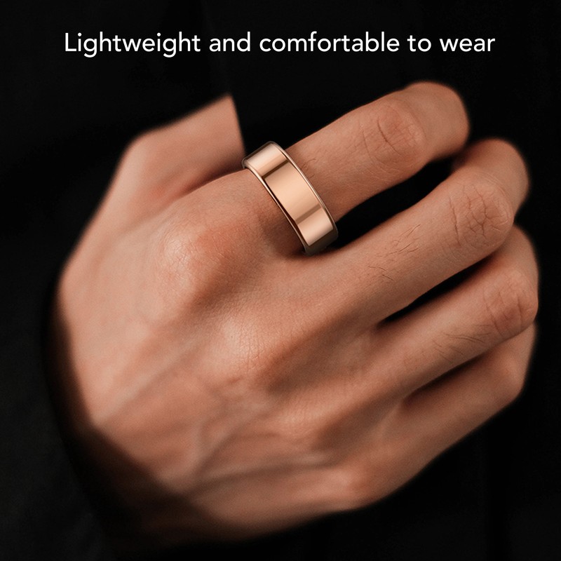 R02 Smart Ring IP68 Waterproof Fitness Tracker Smart Ring Pedometer