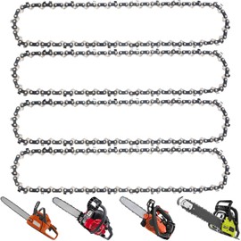 Eyoloty 4-Pack 14 inch Chainsaw Chain for 14"(35cm) Bar, 52 Drive Links, 3/8" LP Pitch, .043" Gauge,Chainsaw Blades Fits Bosch, Dolmar, Echo, Ego, Einhell, Husqvarna, Makita, Worx, Ryobi and More