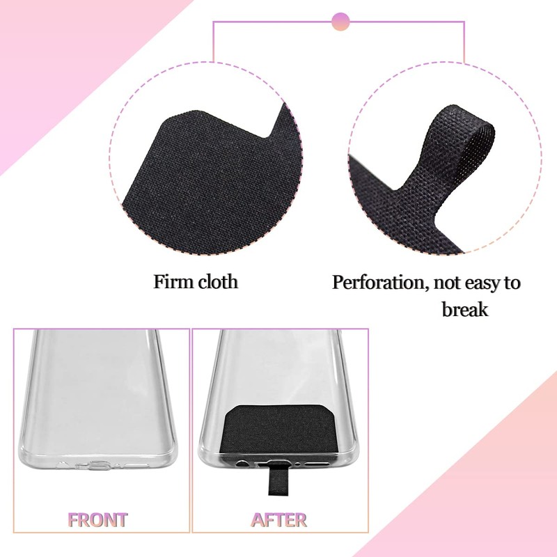 yuntop 5 Pack Phone Tether Tab Cell Phone lanyard pad,