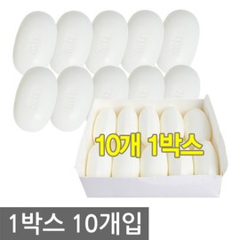 LG Household & Health Care 엘지 차밍 비누 ( 120g X 10개입 ) /세안비누.찜찔방. LG Charming Soap (120g X 10 pieces) / Cleansing Soap, JJimjilbang.