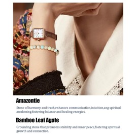 OEIOTEI Natural Stone Bracelet Bracelets for Women Lucky Gemstone Bracelet Healing Stones Bracelet for Women Chakra Yoga Bracelet 8 mm Gemstone Stretchy Lucky Bracelets Healing Stones Best Friend