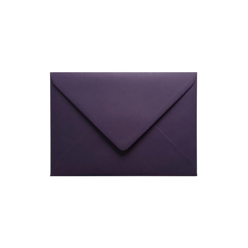 5" x 7" Aubergine Envelopes x 25 Pack. Premium 120gsm