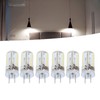 6Pcs GY6.35 LED Bulbs 5W AC 12V Warm White 2700