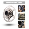 DRIFT MANIAC Freewheel 7 Speed Nickel Plated Sprocket for E-Bike
