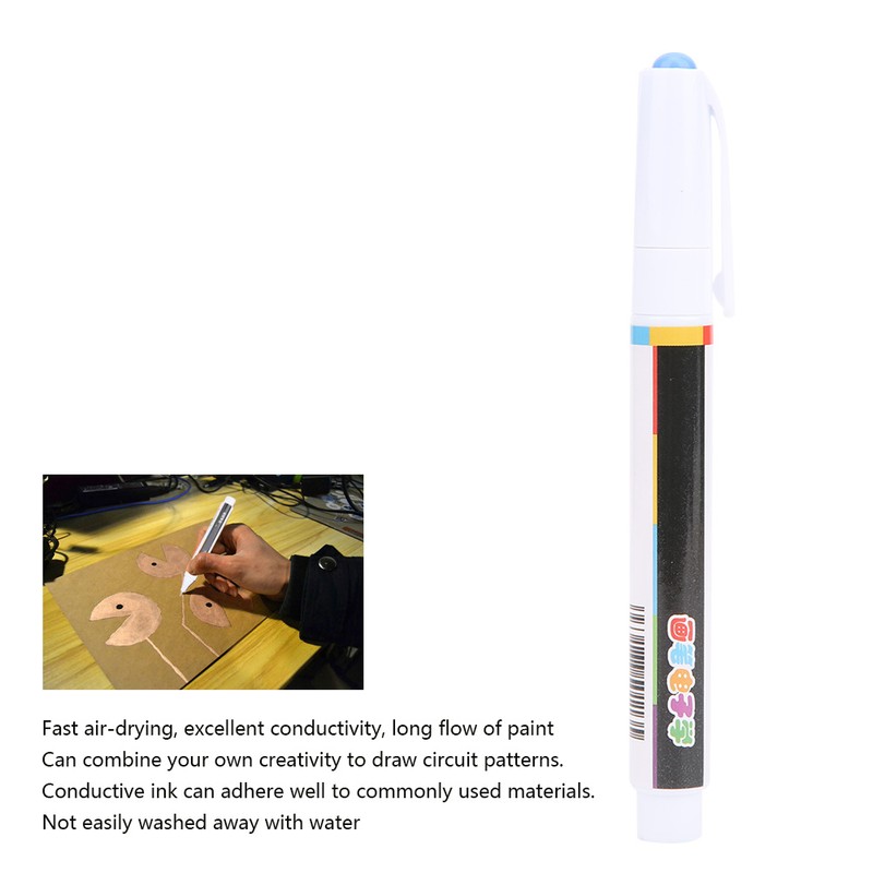 Conductive Ink Pen Electronic Circuit Scribe Draw Circuits Conductivity Fast