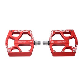 Hoyabb Mountain Bicycle Pedal, Aluminum Alloy Bicycle Pedals, Flat Platform Pedals for BMX MTB 9/16"