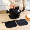 5 Pack Terry Cloth Pot Holders for Kitchen Heat Resistant,