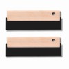 ToolSpace Set of 2 Rubber Spatulas, 200 mm, Tile Spatula,