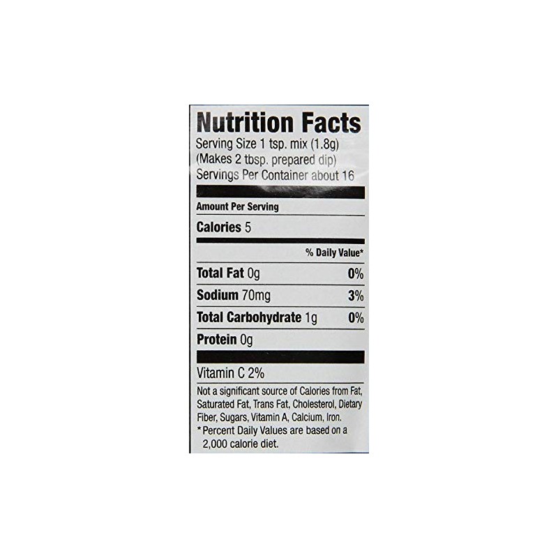 McCormick GUACAMOLE Seasoning Mix 1oz. (9 Packets)