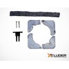 X-Plate Universal Escutcheon Plate - Heavy Duty - Fits Pipes
