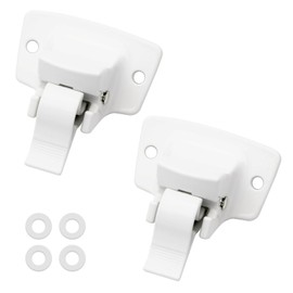 3314067.004B Bottom Bracket Kit, Wall Mount Bracket Assembly for RV Camper Trailer, Awning Mounting Bracket Fits for RV Camper Trailer 3-1/2" x 2" Base Trailer 2 Pack