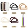 14 Pcs DIY Purse Making Kit, Includes 4 PU Leather