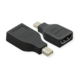 VALUE Mini DisplayPort HDMI Adapter, Mini DP ST - HDMI BU